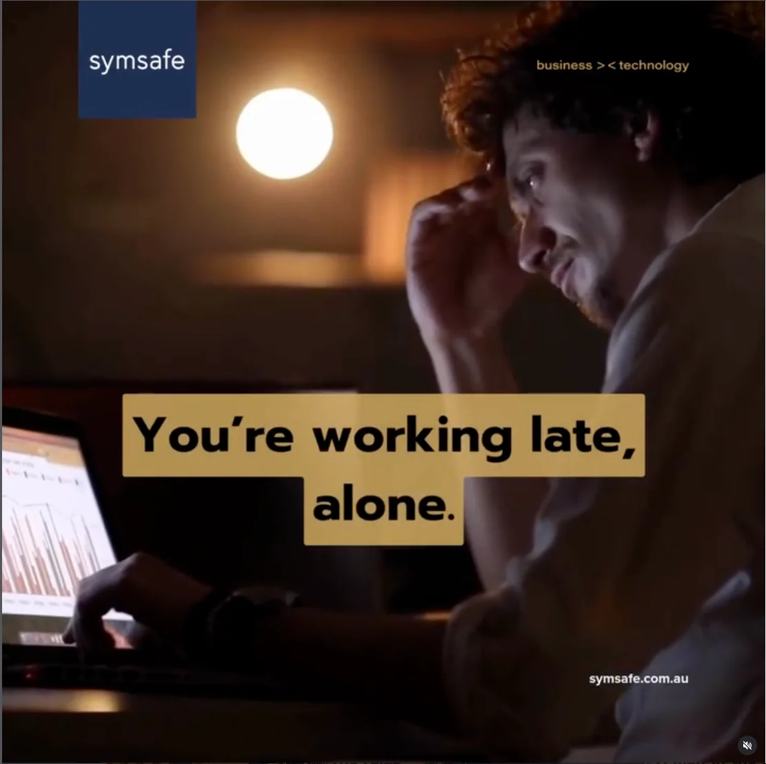 Symsafe Instagram - Link to blog post about dangers of deepfake scams